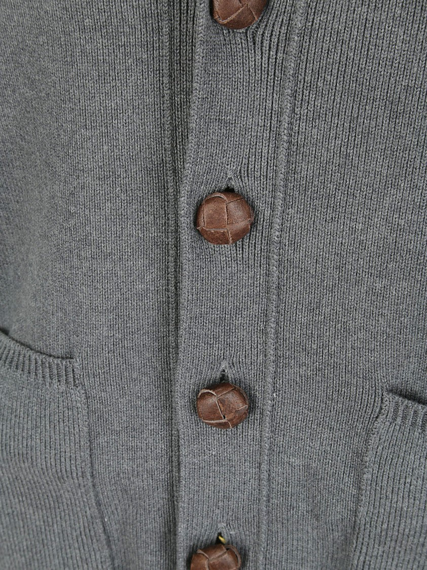 Golden Goose Ribbed Knit Cardigan