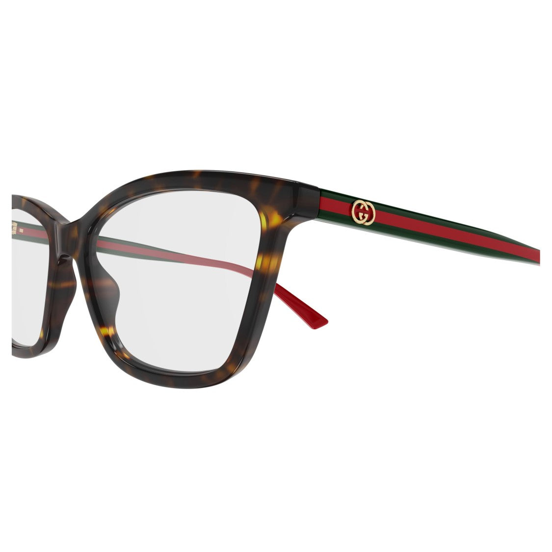 Gucci Gg1989o Tortoiseshell Rectangular Sunglasses