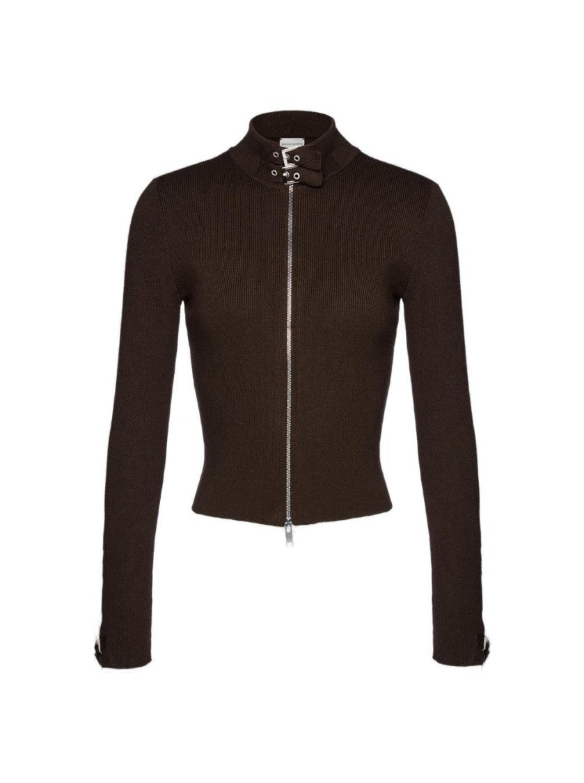 Magda Butrym Knitwear Sweater Brown