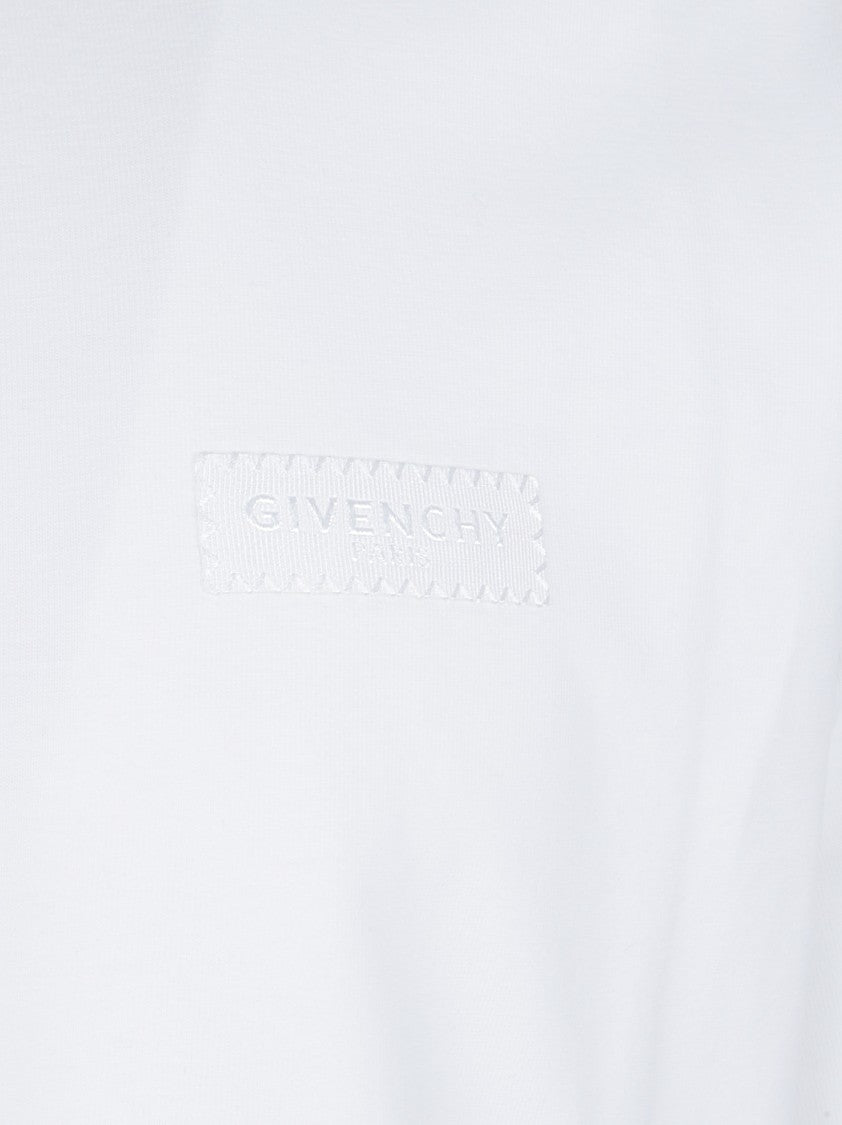 Givenchy White Cotton T-Shirt