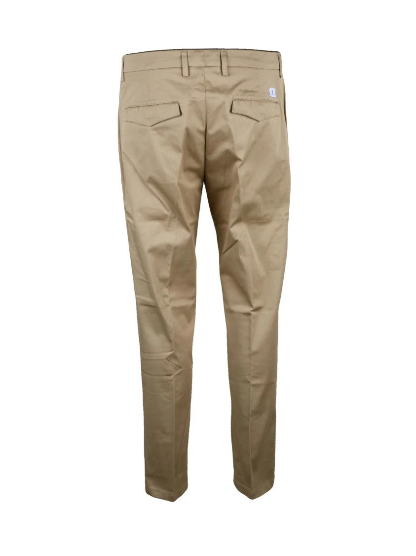 Department 5 Cotton Stretch Trousers - Beige