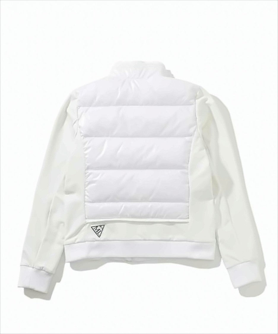 Mark&Lona Quilted Padded Jacket With Smooth Fabric Sleeves