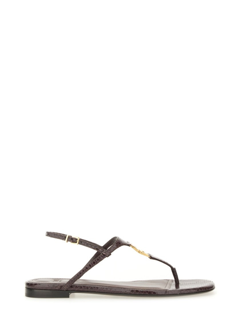 Fendi "Ffold" Sandals