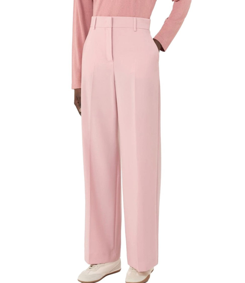 Max Mara Antique Pink Virgin Wool Trousers