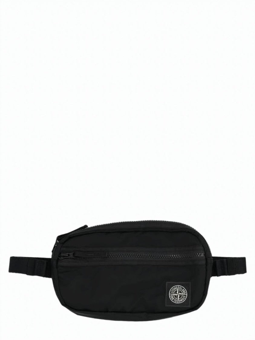 Stone Island Compact Crossbody Bag With Adjustable Strap
