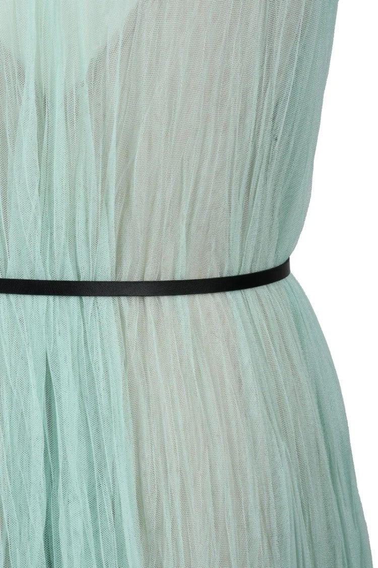 Fabiana Filippi Long Tulle Dress - Green