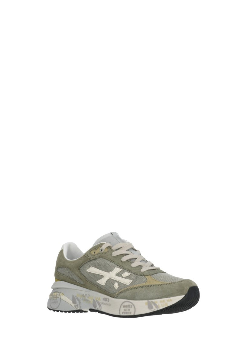 Prmt Green Moerun 8300 Lettering Sneakers