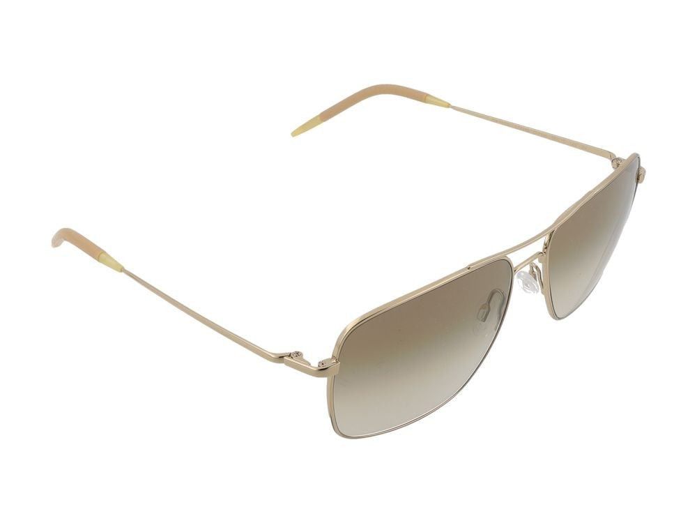 Oliver Peoples Double Bridge Gradient-Tint Rectangular Sunglasses