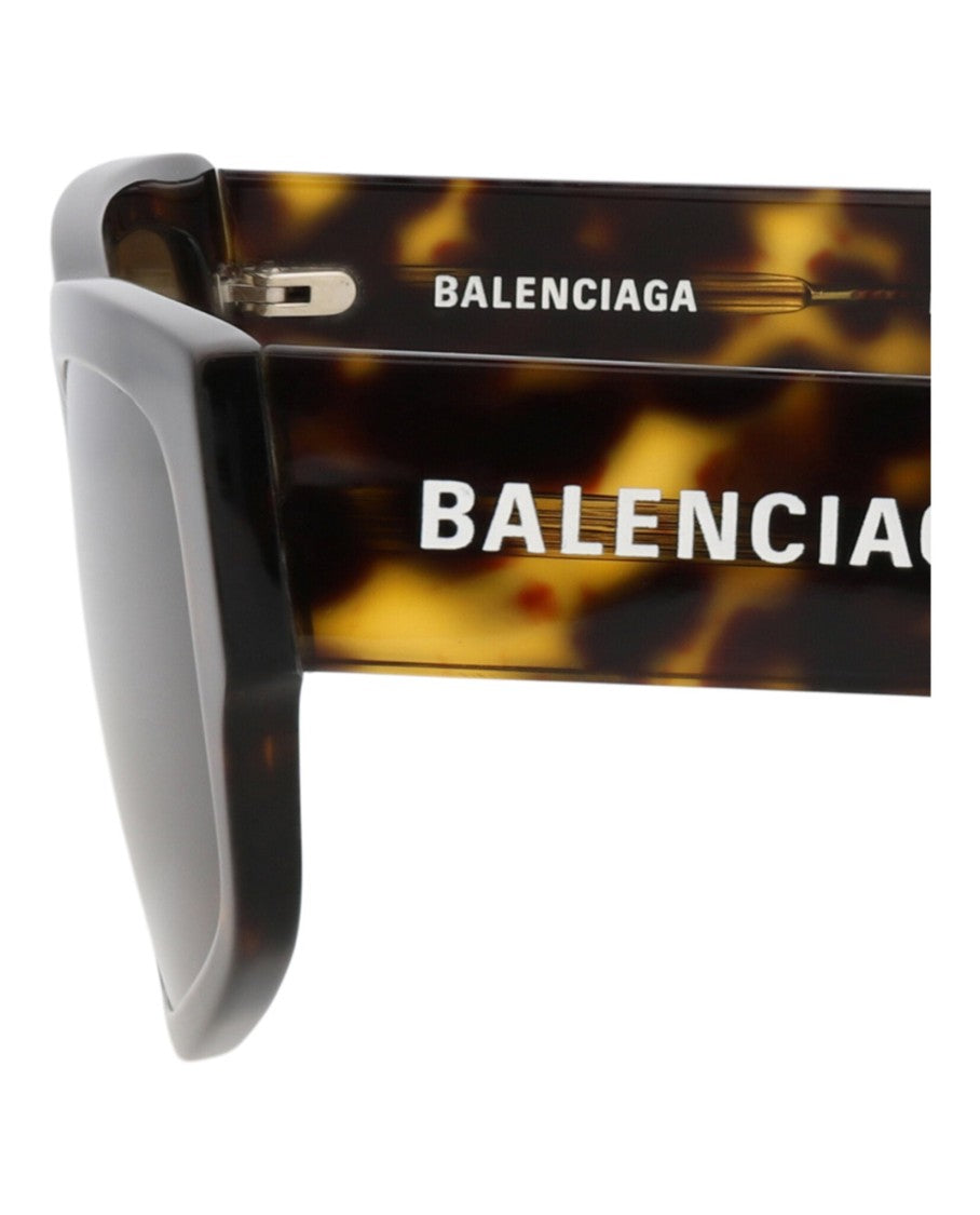 Balenciaga Square-Frame Recycled Acetate Sunglasses