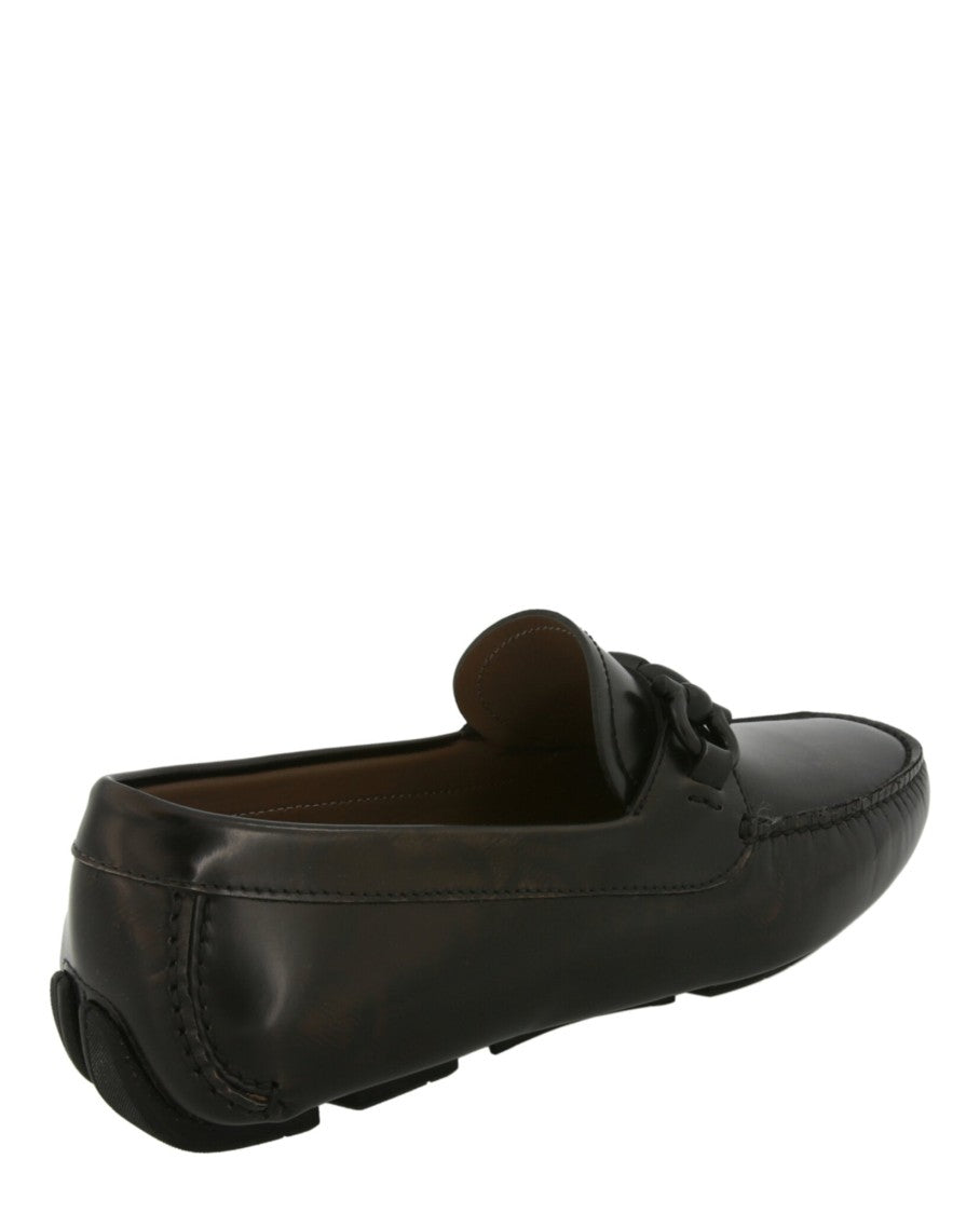 Ferragamo Parigi Leather Drivers