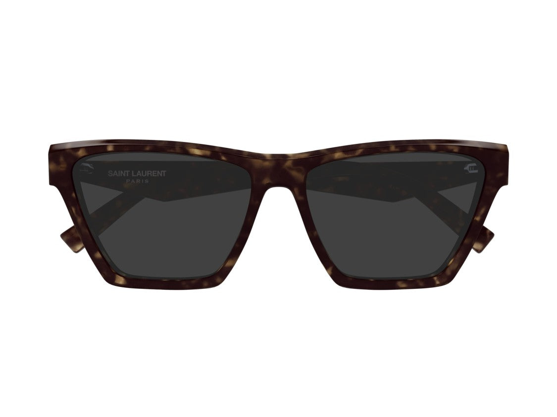 Saint Laurent Sl M103 Tortoiseshell Oversized Square Sunglasses