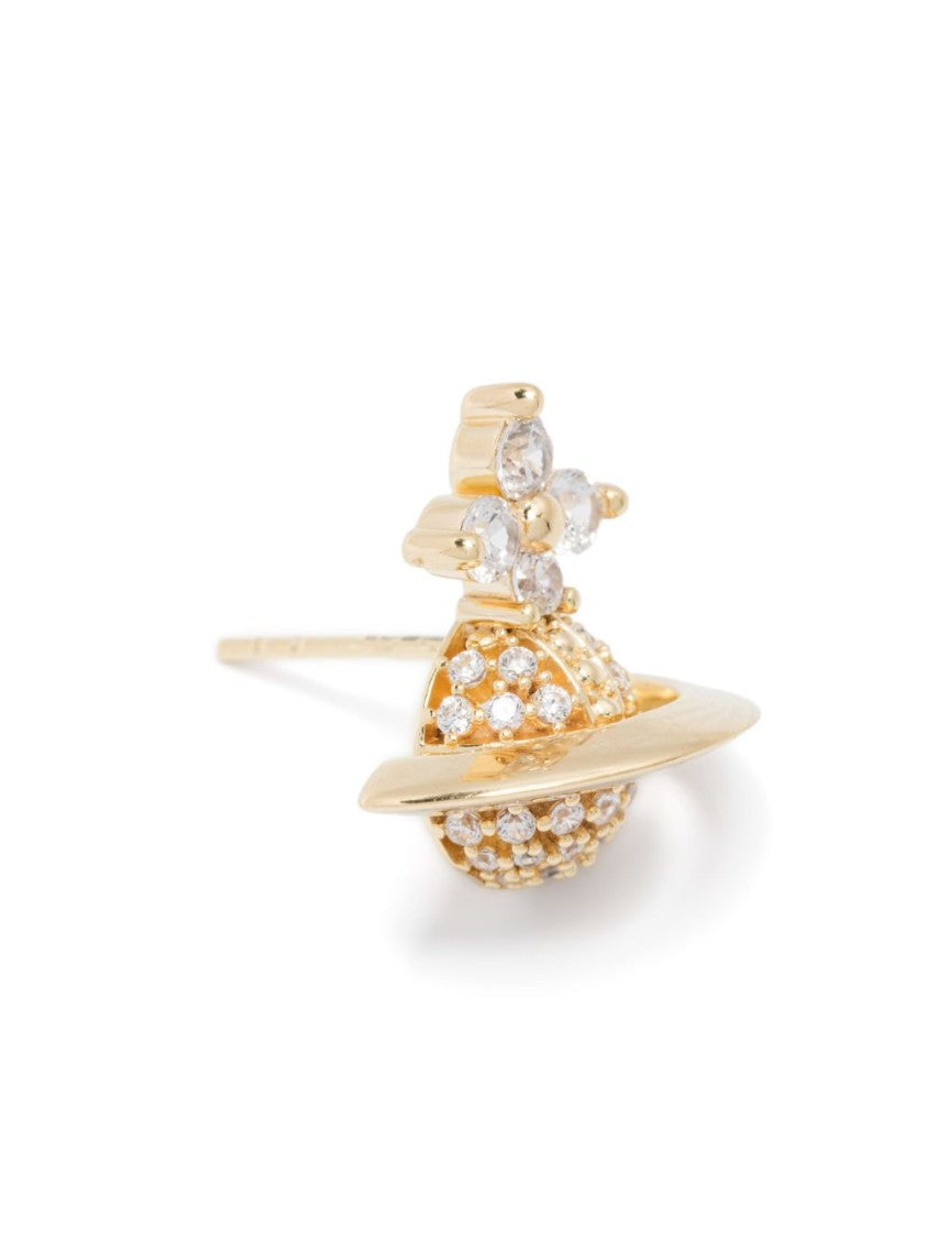 Vivienne Westwood Gold-Tone Earrings With Signature Orb