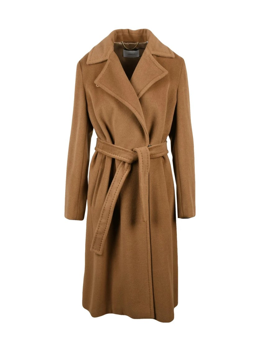 Marella Beige Wool-Cashmere Xavier Coat