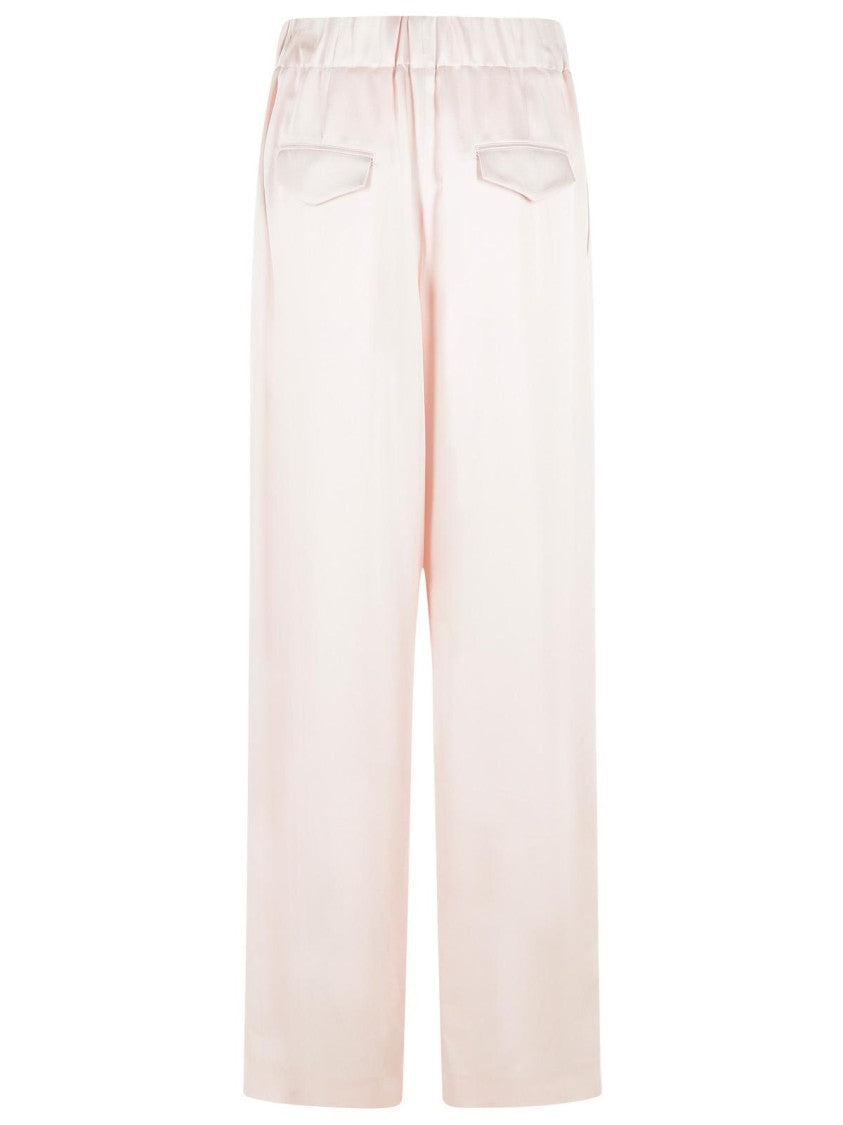 Jil Sander Pink Acetate Blend Trousers