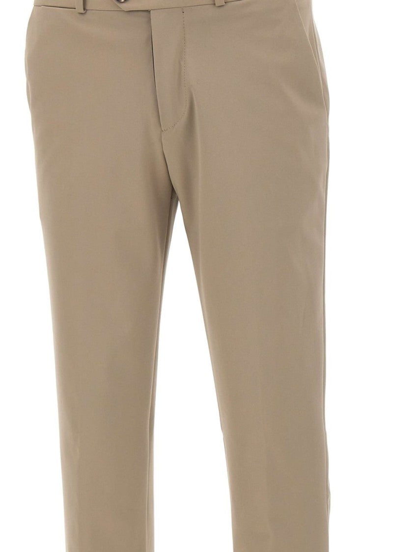 Rrd Brown Tailored Trousers With Classic Waistband