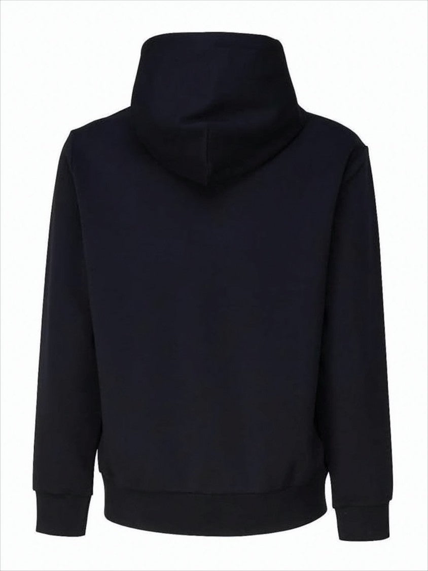 Polo Ralph Lauren Classic Dark Navy Hoodie With Front Kangaroo Pocket And Drawstring Hood