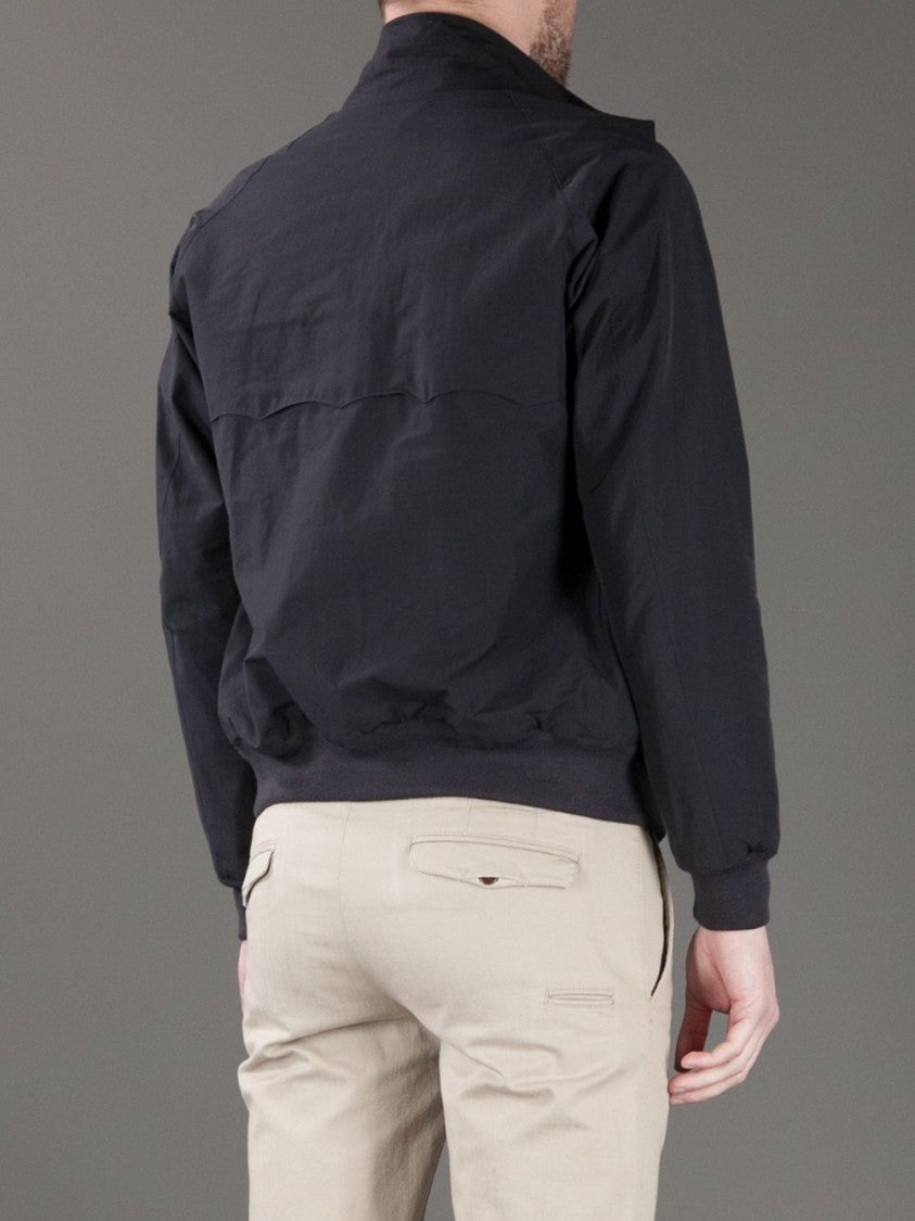 Baracuta G9 Classic Black Tartan Bomber Jacket
