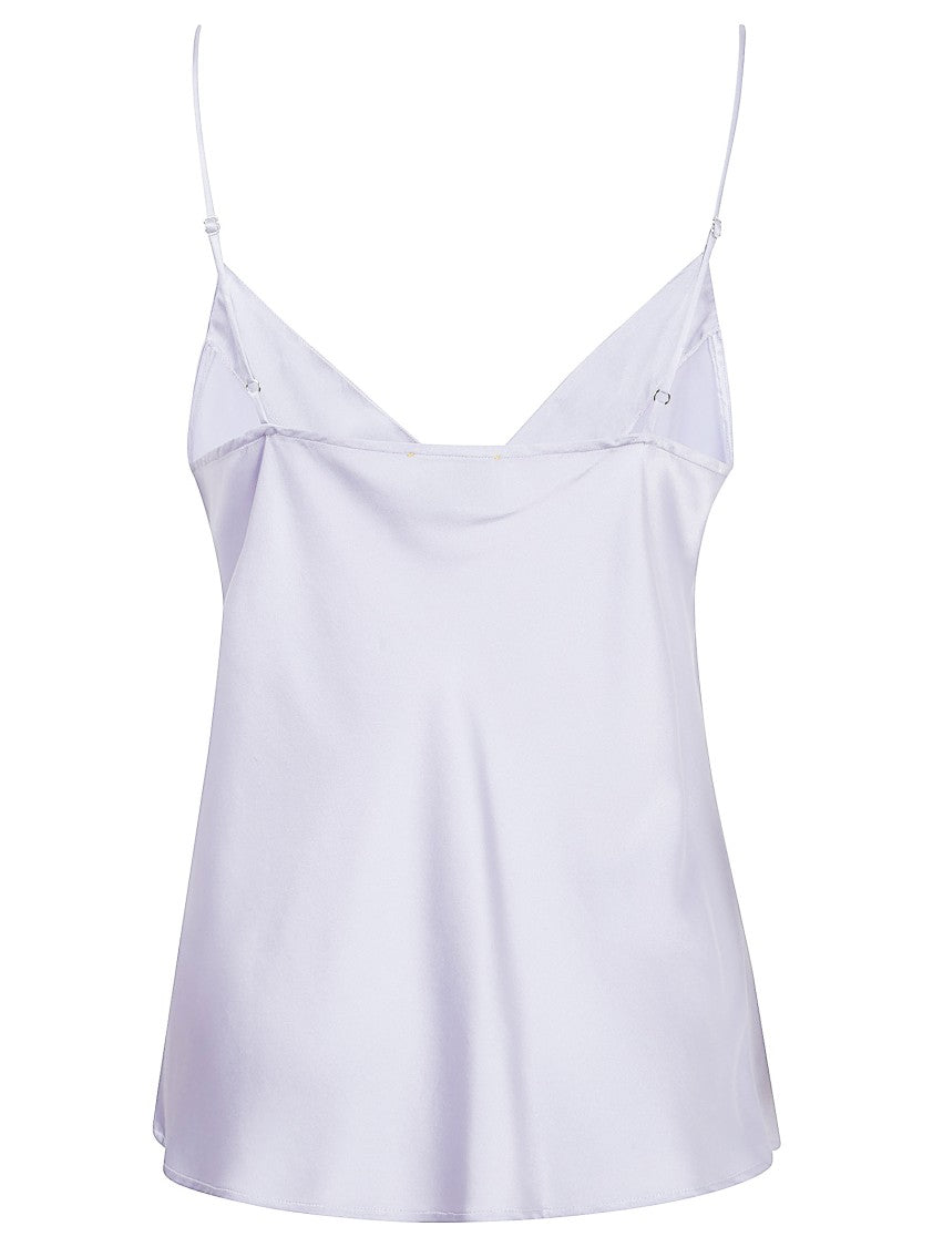 Forte Forte Silk Camisole Top With V-Neckline
