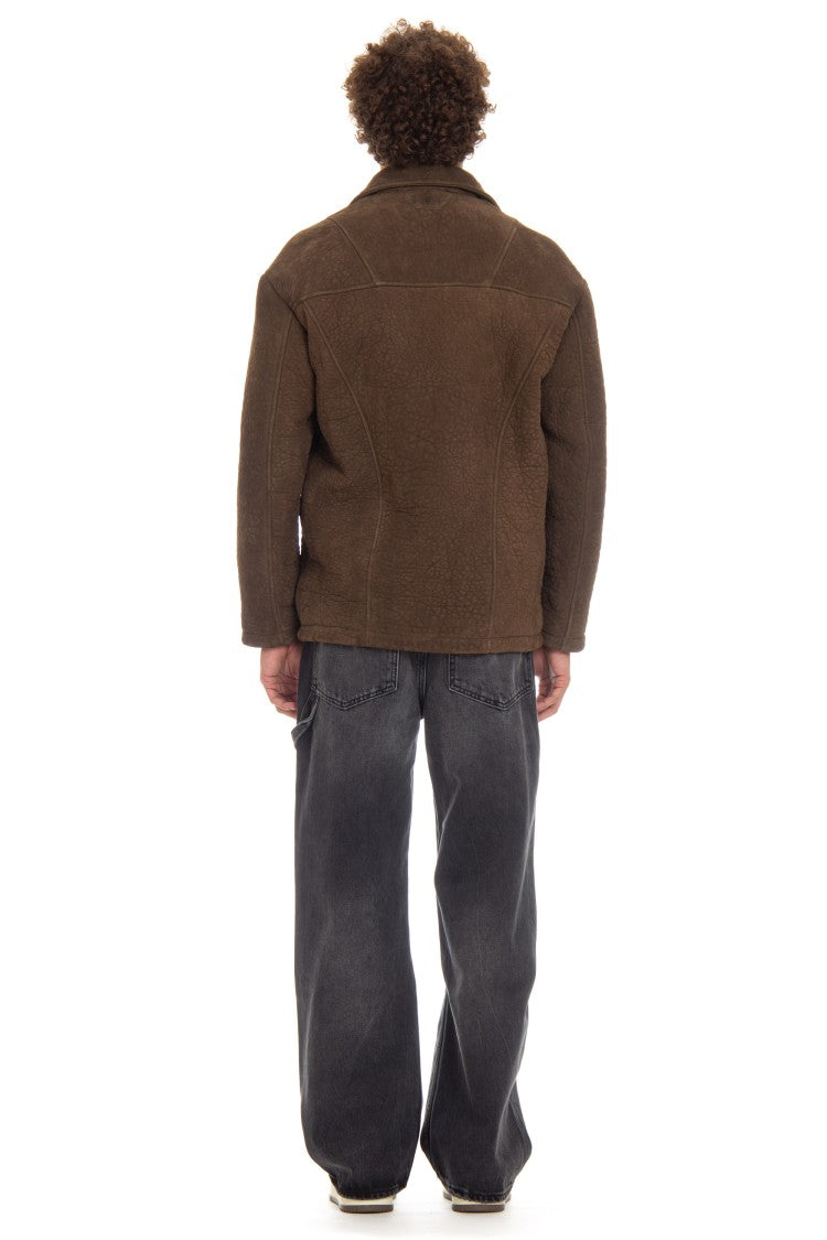 Salvatore Santoro Elephant Leather Work Jacket