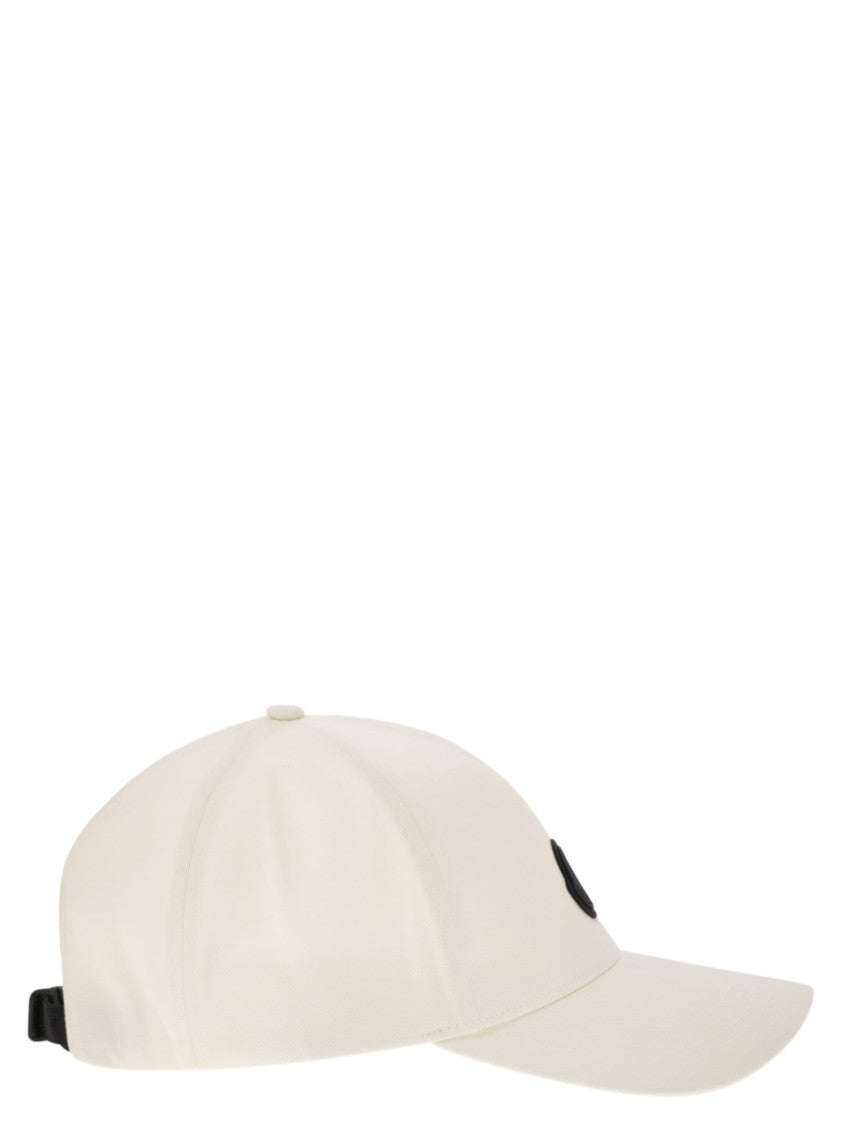 Moncler Cotton Gabardine Baseball Cap