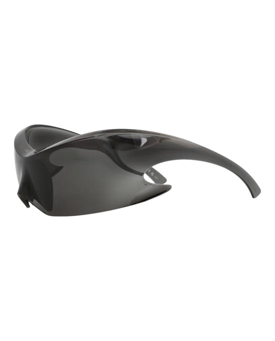 Balenciaga Shield-Frame Nylon Sunglasses