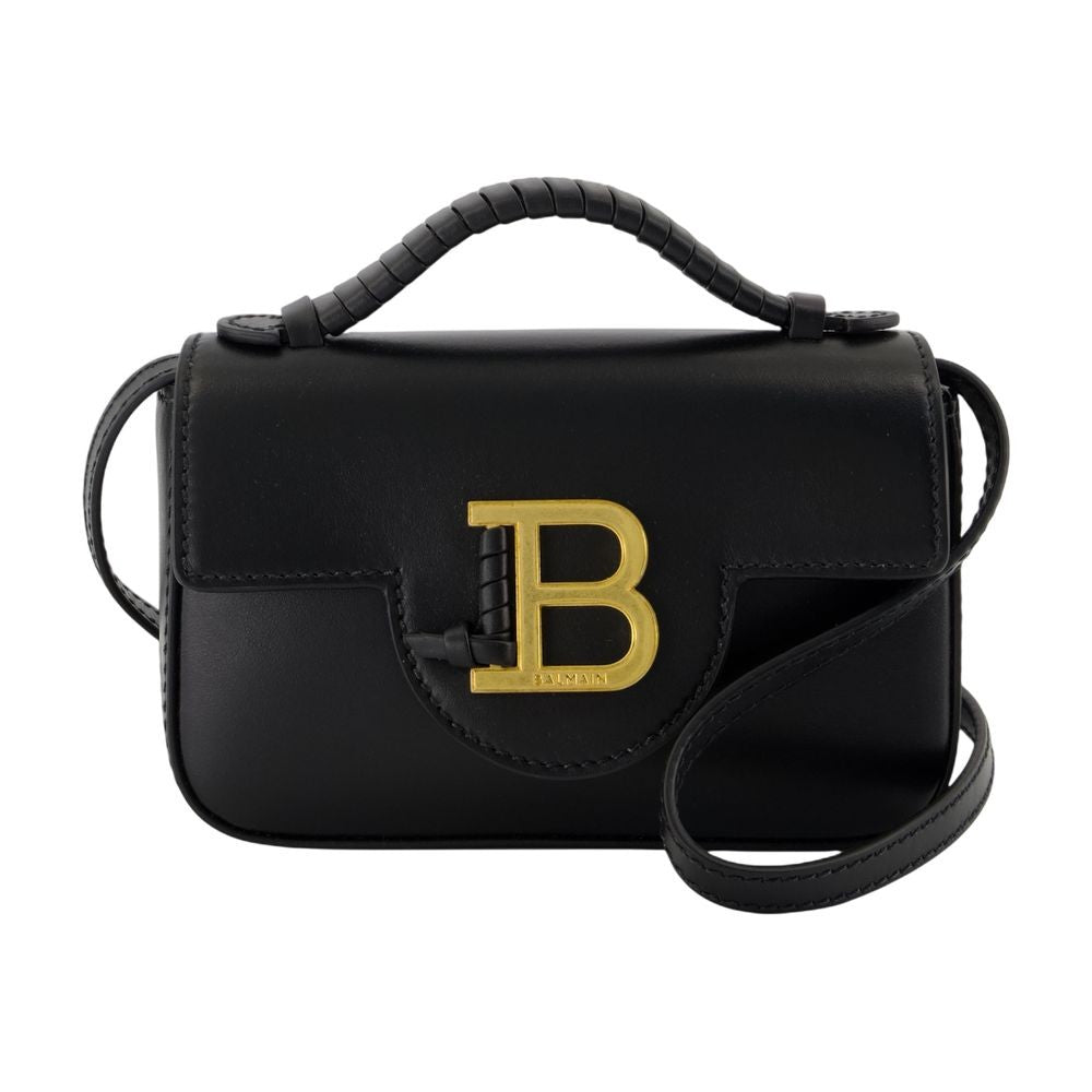 Balmain B-Buzz Mini 17 Crossbody With Structured Silhouette
