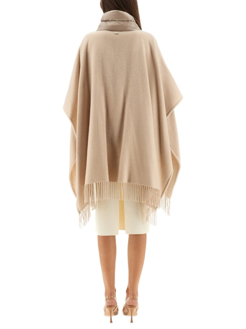 Herno Warmy And Ultralight Nylon Resort Poncho