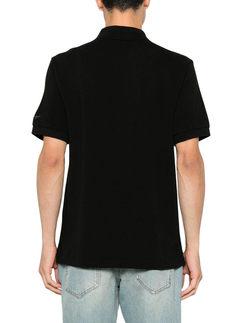 Kenzo Jumping Tiger Embroidered Slim Polo Shirt