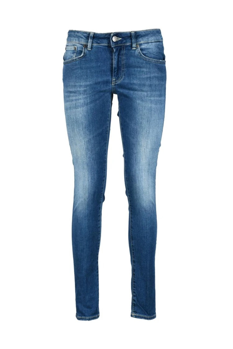Dondup Slim-Fit Denim Jeans With Classic Blue Wash