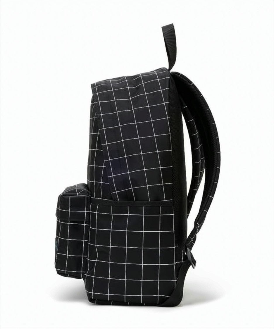Undercover Grid-Pattern Nylon Backpack With Padded Straps
