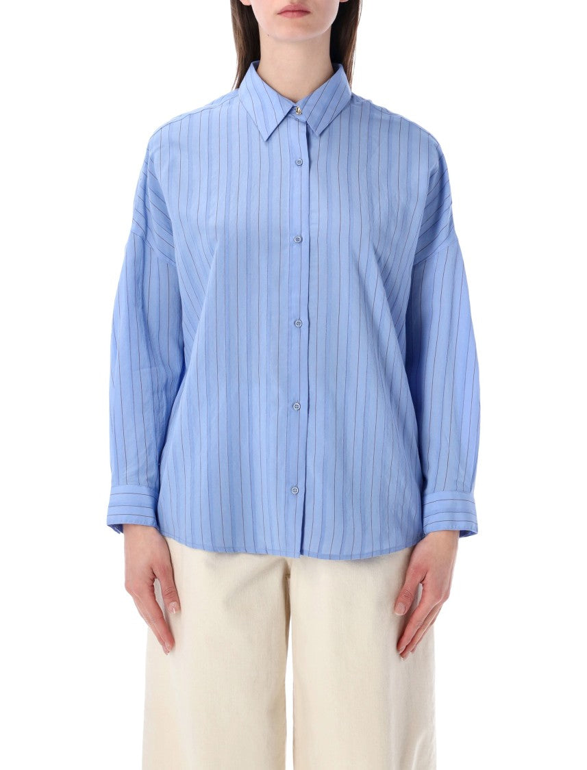 Sessùn Dazik Striped Lyocell Button Down Shirt