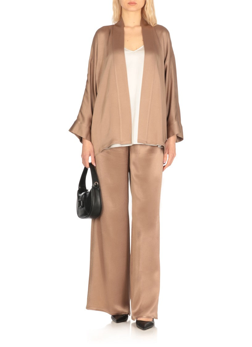 Antonelli Ivory Silk Top