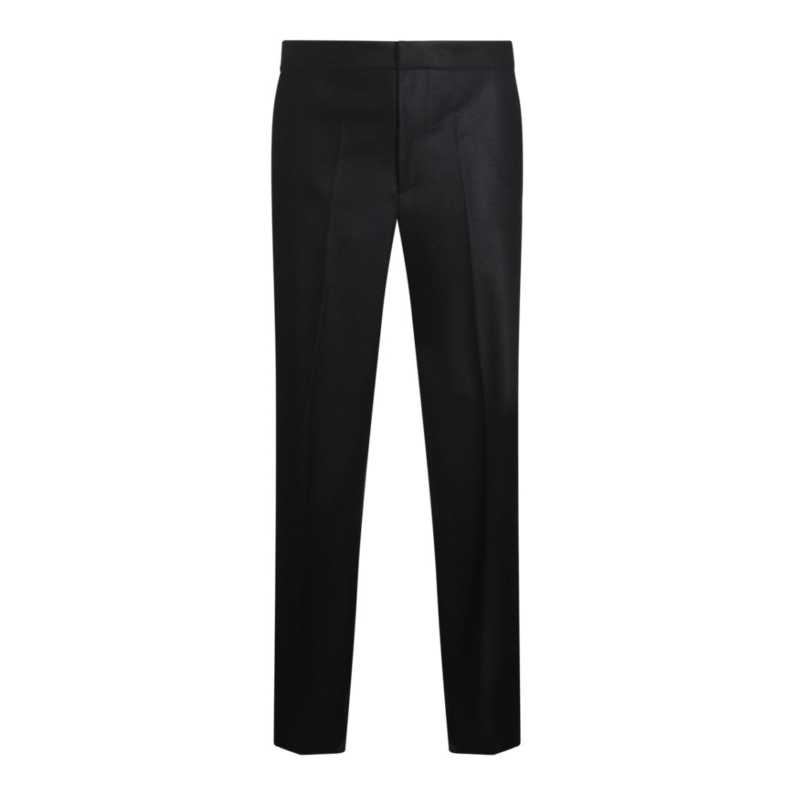 Jil Sander Sleek Tailored Black Wool Trousers With Subtle Sheen