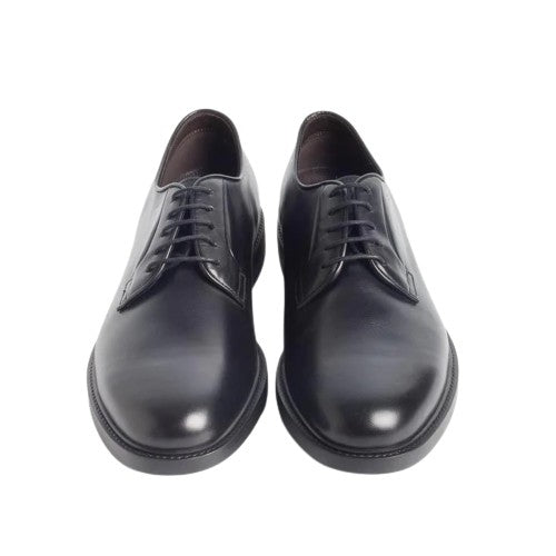 Fratelli Rossetti Black Leather Laced Shoe