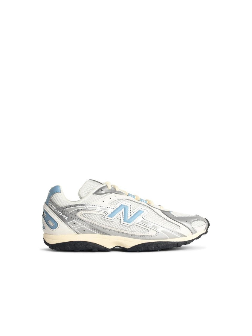 New Balance '204' White Fabric Blend Sneakers