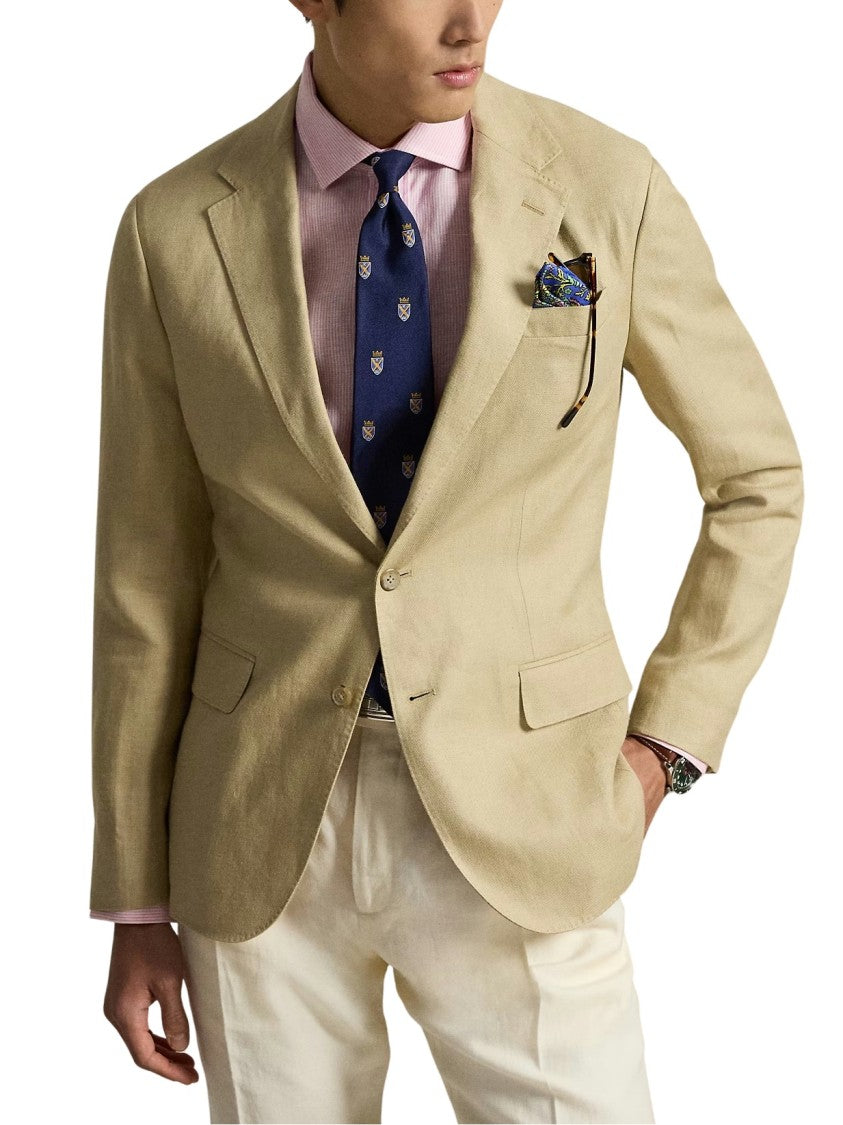 Polo Ralph Lauren Soft Linen-Blend Jacket With Tailored Silhouette