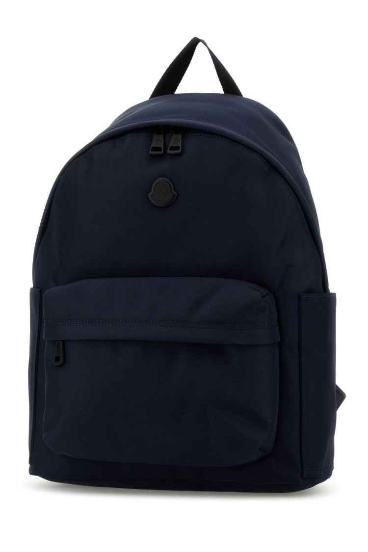 Moncler Navy Blue Fabric New Pierrick Backpack