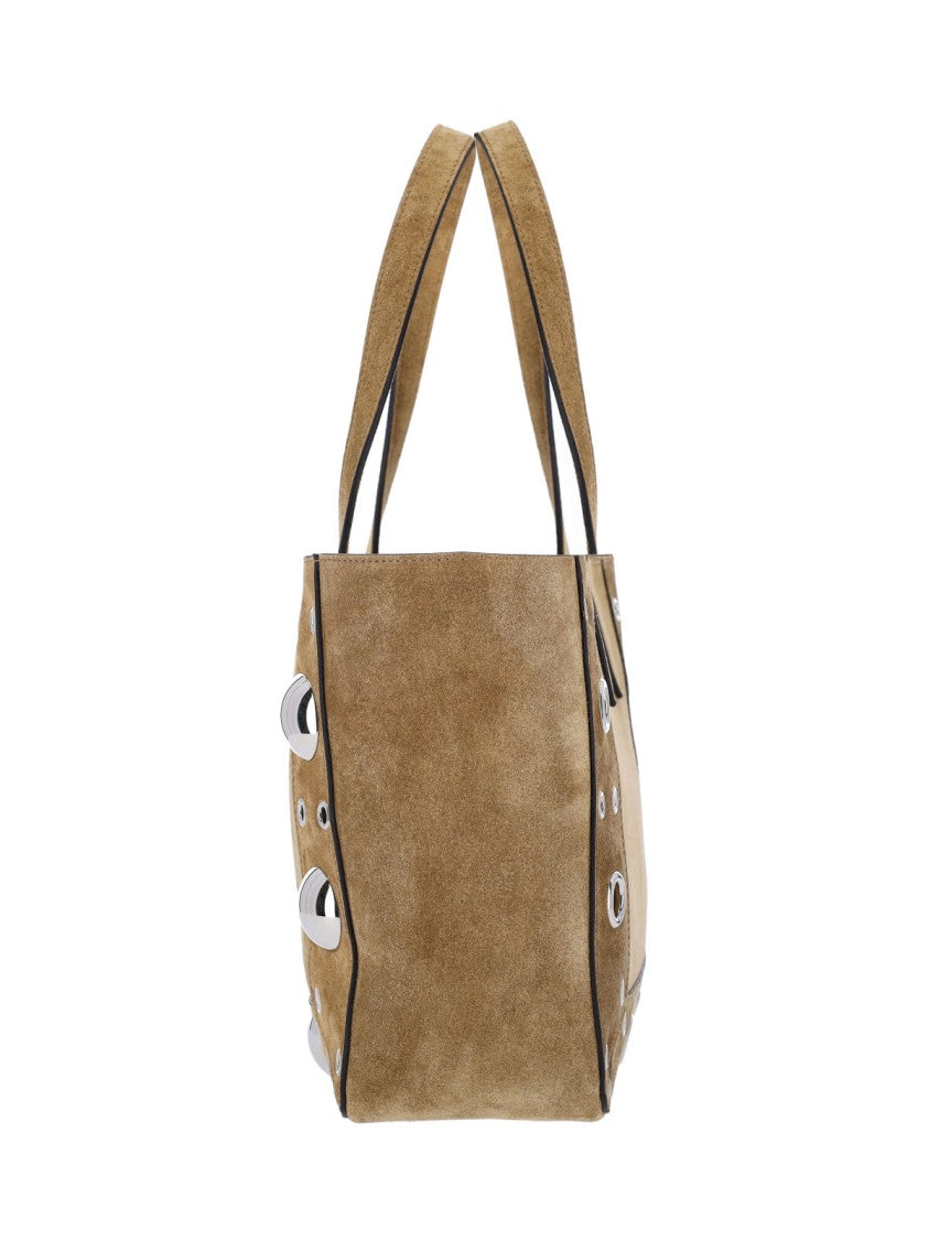 Valentino Garavani Structured Beige Handbag With Minimalist Design