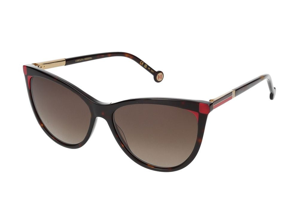 Carolina Herrera Sunglasses Her 0141/S O63 Havana Red 57/15/145