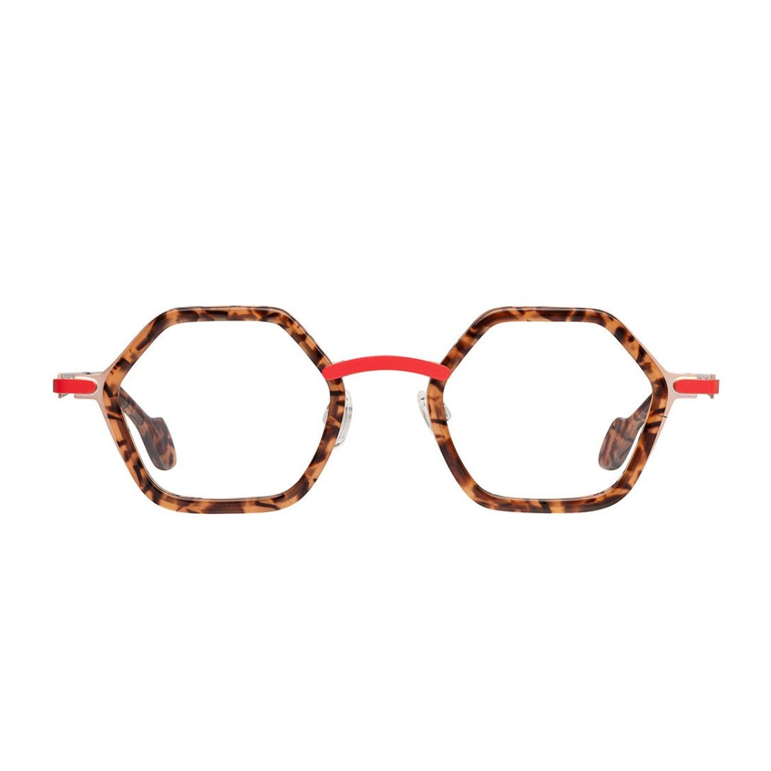 Matttew Brown Gesa Acetate Geometric Sunglasses