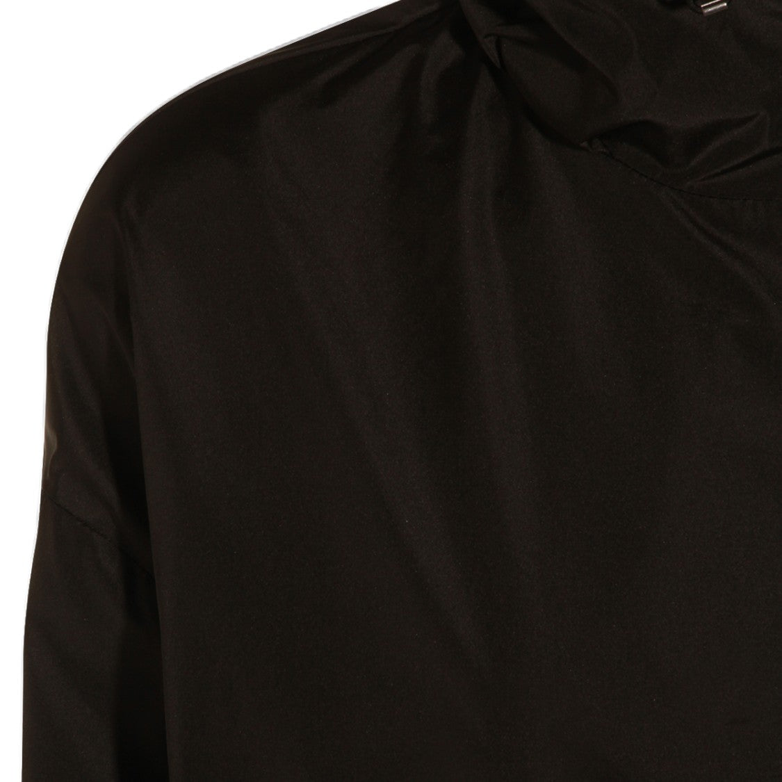 Herno Black Jacket With High Collar