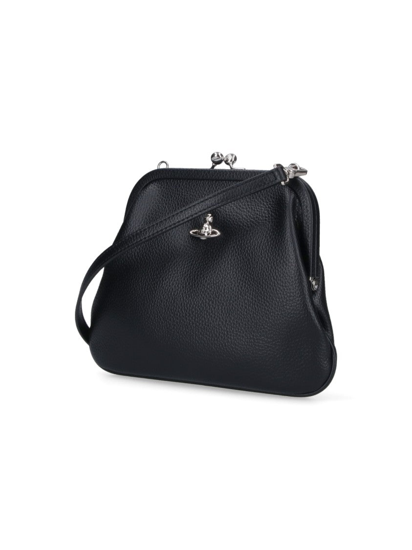 Vivienne Westwood "Granny Frame" Small Pouch – Black
