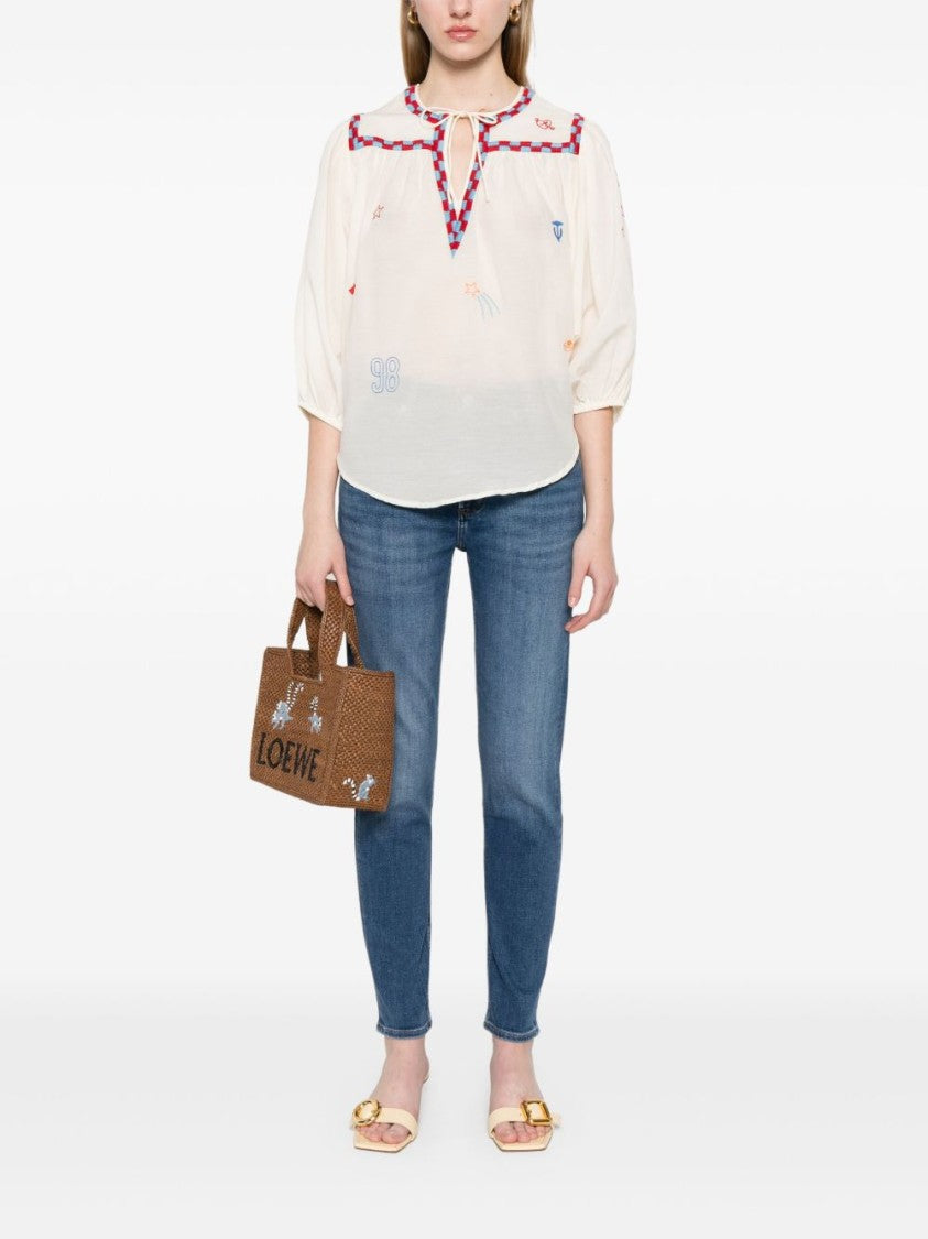 Citizens Of Humanity Mid-Rise Blue Denim Slim Fit Jeans