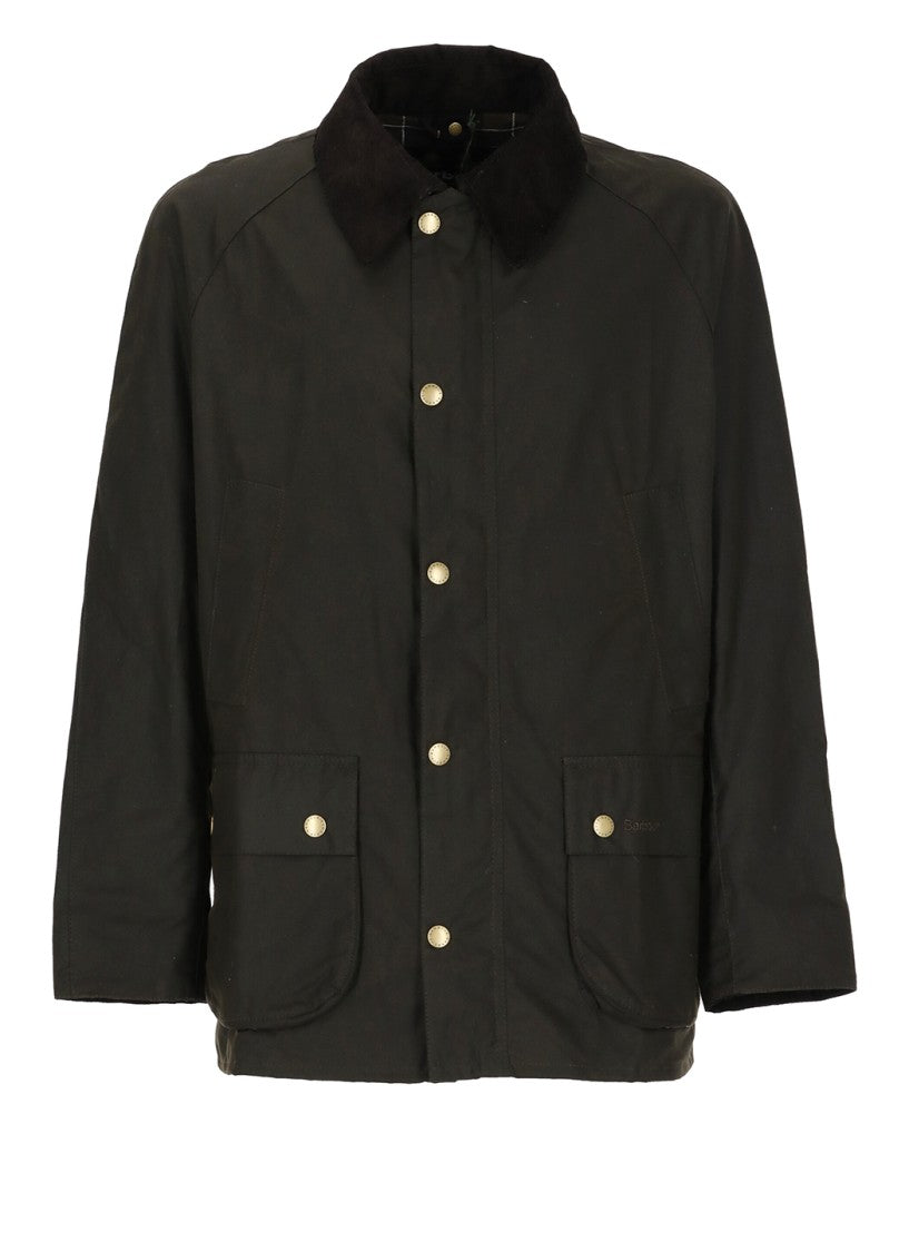 Barbour Green Waxed Cotton Jacket