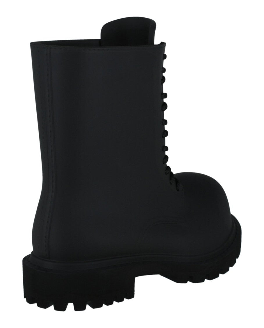 Balenciaga Steriod Eva Lace-Up Boots