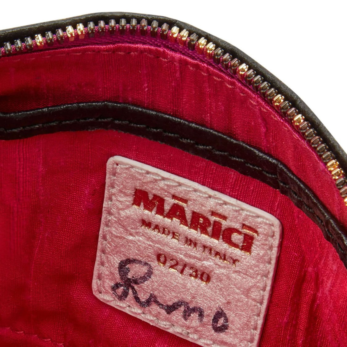 Marici Structured Black Shoulder Bag With Brass-Studded