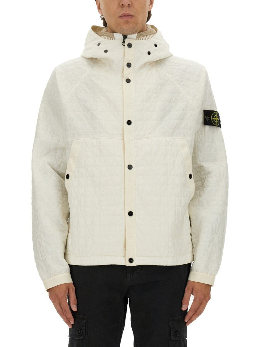 Stone Island Crinkle Reps Ny Quilted Tc Jacket