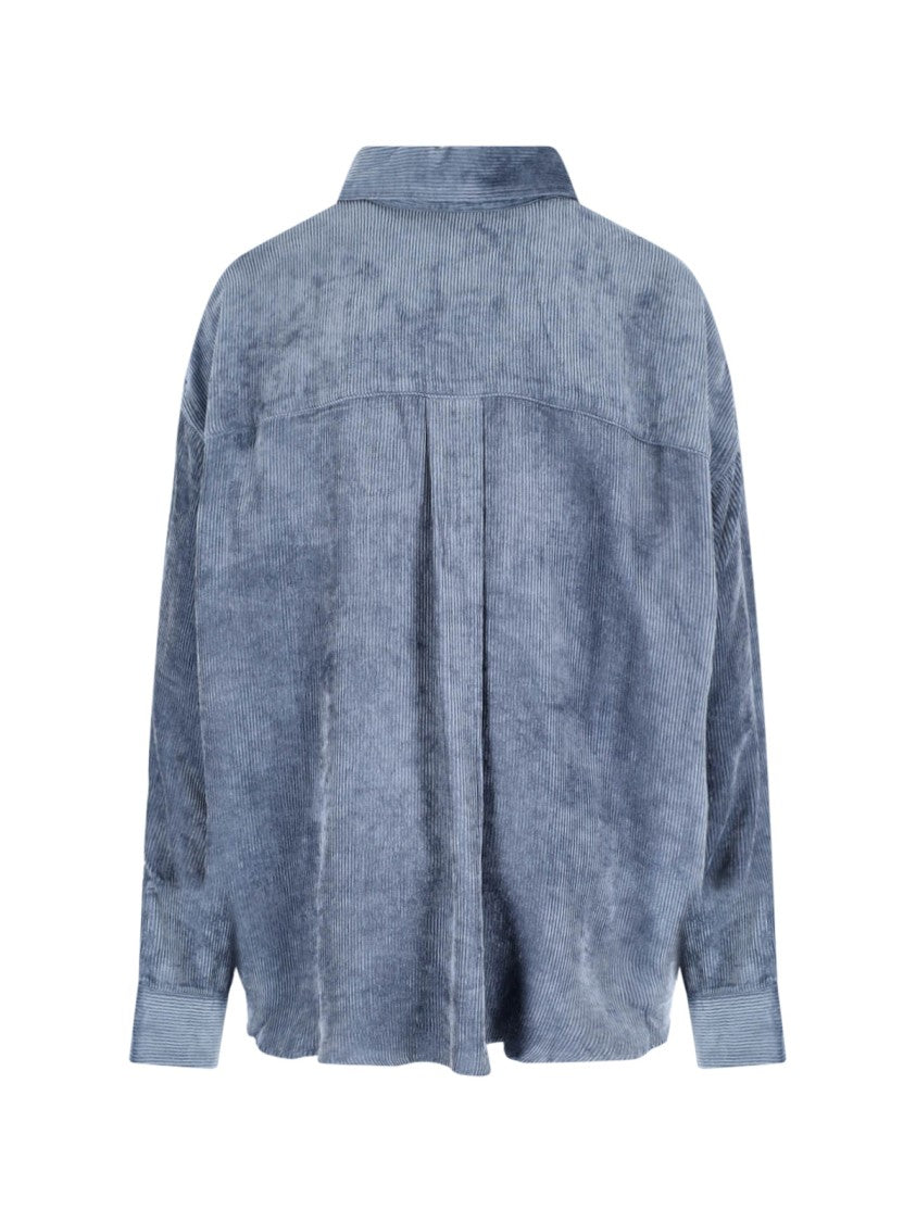 Mythinks Corduroy Shirt – Blue