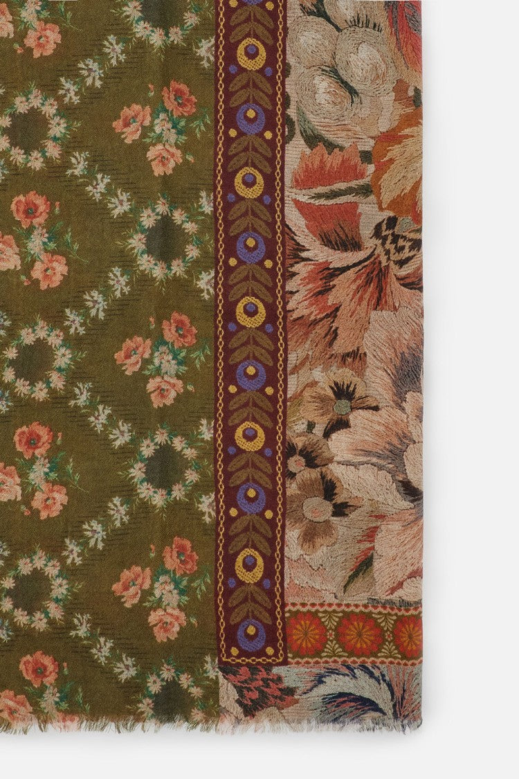 Pierre-Louis Mascia Multicolour Scarf With Pattern And Lightweight Fabric