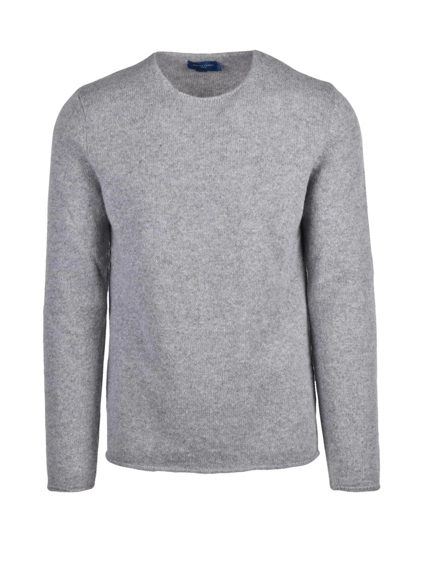 Daniele Fiesoli Crewneck Sweater In Soft Alpaca And Merino Wool Blend